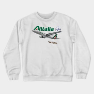 A319 Alitalia Crewneck Sweatshirt